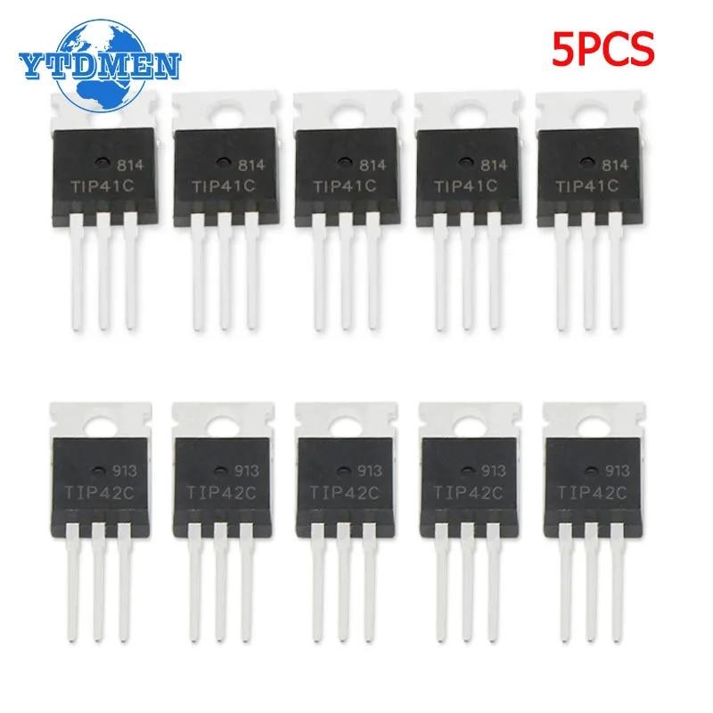 5 шт. транзистор TIP41C TIP42C TO-220 100 В 6A NPN транзисторы новый оригинальный