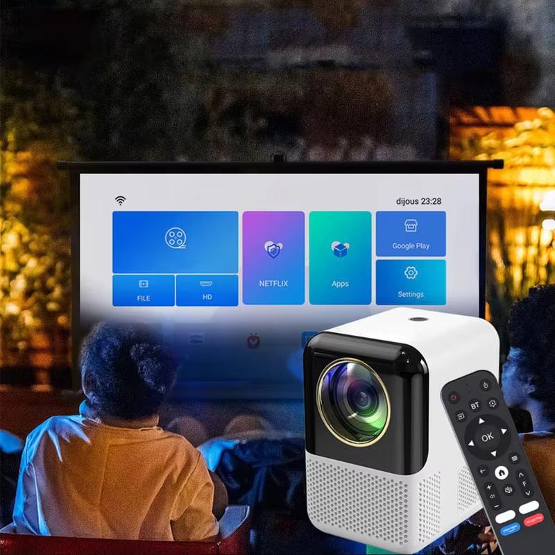 X10 мини-проектор 4K LED HD проектор домашний кинотеатр проектор портативный проектор 1280*720p Android 10.0 BT5.1 260 люмен 4k 55 Вт