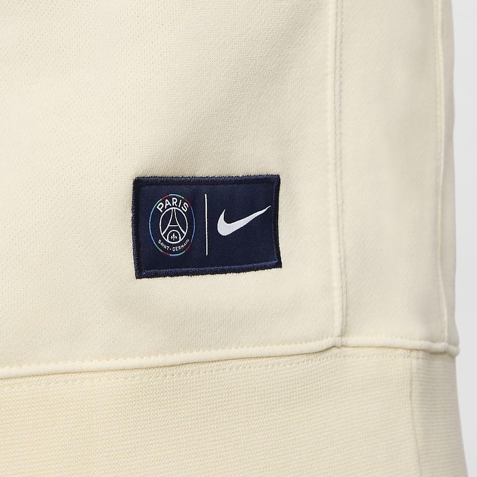 Nike Paris Saint GermainClub Sweatshirt Men's Coconut Milk/Midnight Marine Blue FZ8545-113