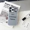 Индивидуальные рисунки DIY Чехол для телефона Для iPhone 17 16 15 14 13 12 11 Pro Max Plus Mini Чехол Прозрачный Желейный Ударопрочный Мягкий Чехол