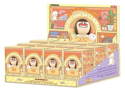 POP MART Коробка из 12 коллекционных фигурок серии Gummy Hug из ПВХ и АБС