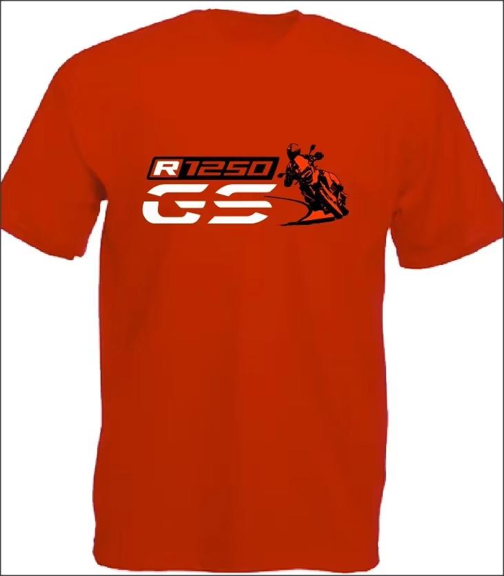 R1250 Gs T-Shirt Motorrad Fans Motorcycles Tee New Fashion Cotton Men Short Sleeve Print Streetwear Oversized Loose Casual Tops