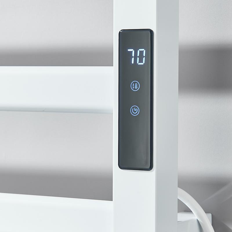 Оборудование для ванной комнаты Электрическая сушилка для полотенец Нержавеющая сталь Контроль температуры и времени Умный дом Подогреваемая вешалка для полотенец Сушилка для полотенец