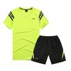 Summer Set Men Casual Two Pieces Suit Short Sleeve T-shirt & Shorts Sets Male Streetwear