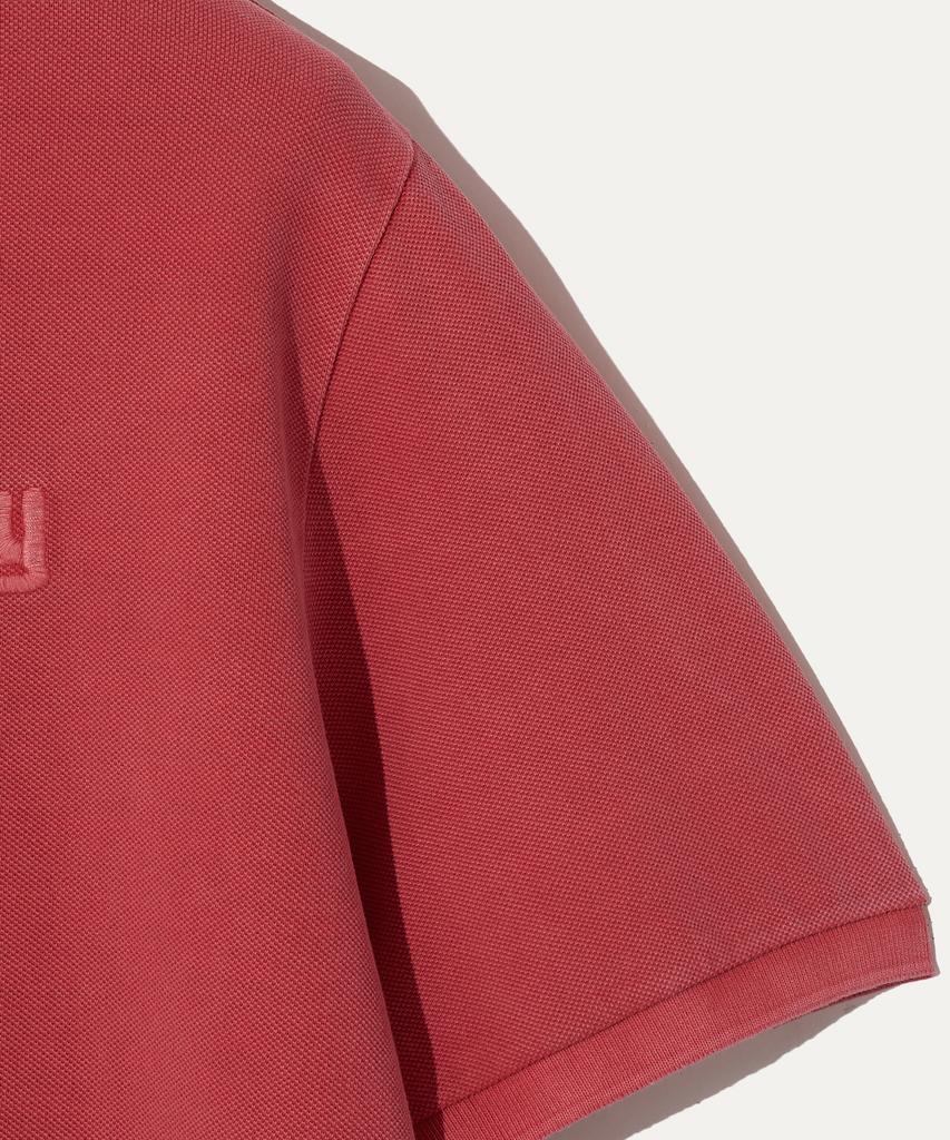 MAYOL Pigment Polo Short Sleeve T-Shirt_Red