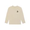 Logo Print Crew Neck Long Sleeve T-Shirt Unisex Tops Beige VN0A7YJK2N1