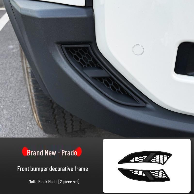 Тойота Прадо LC250 (2024-25) Решетка противотуманной фары переднего бампера, сетка от насекомых