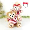 Clothes for Stuffed Animals Such As Duffy and Made In Knit Pair Red Cds514pt Puppets, ShellieMay, Clothes, Costumes, Japan, T-shirt, Dress, Set, Red,