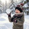 3Pcs/Set Winter Children Scarf Hat Gloves Set Warm Bonnet Gloves Kits Knitted Hats Scarfs  Kids