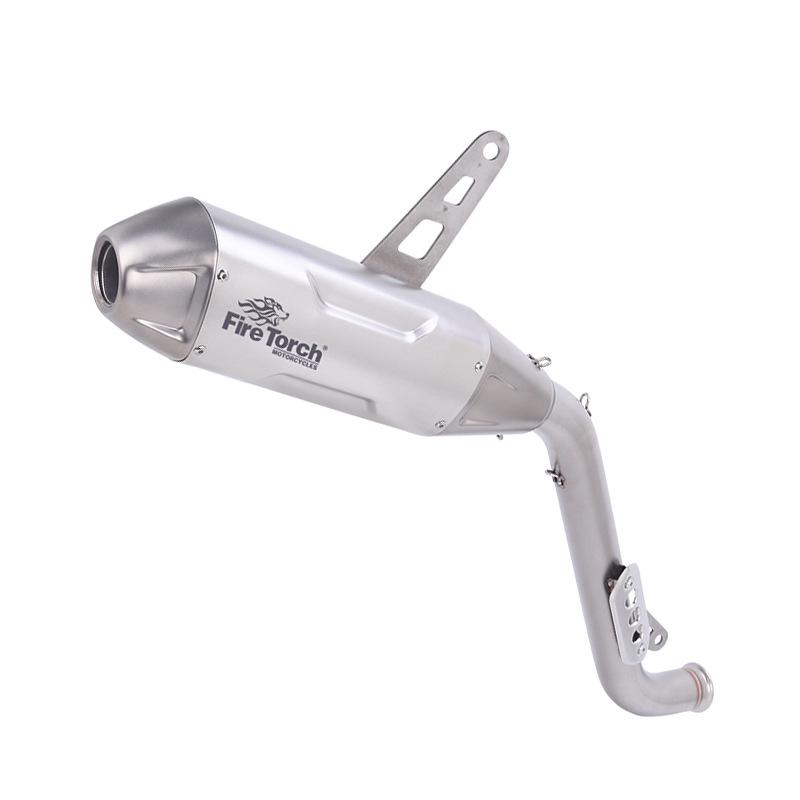 Выхлопная труба ZONTES Shengshi Adventure 703F Fire Torch для мотоциклов 2024-2026 годов