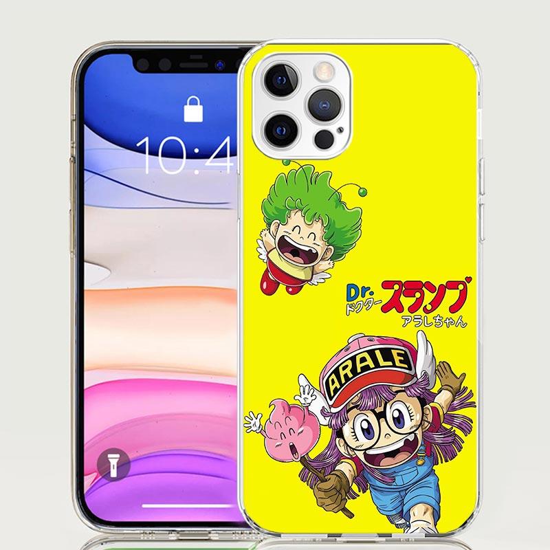 Arale Dr Slump Phone Case For iPhone 17 Air 16 15 Plus 11 14 Pro Max 13 Mini 12 7 8 + SE Pattern Art Customized Cover 17 Air 16