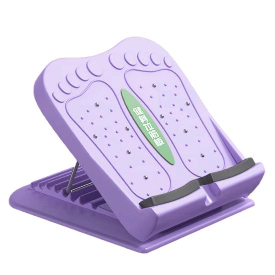 Растяжка для икр Наклонная доска 10 уровней регулировки Массаж стоп Физиотерапия Наклонная доска Мужчины Женщины Тренировка подвижности голеностопа Тренировочный клин