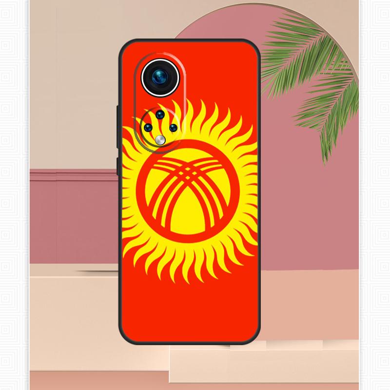 Чехол Флаг Кыргызстана для Honor Magic 8 Pro 7 6 5 Lite Honor 200 400 X9c X9b X9a X8b X8a X8c 50 70 90