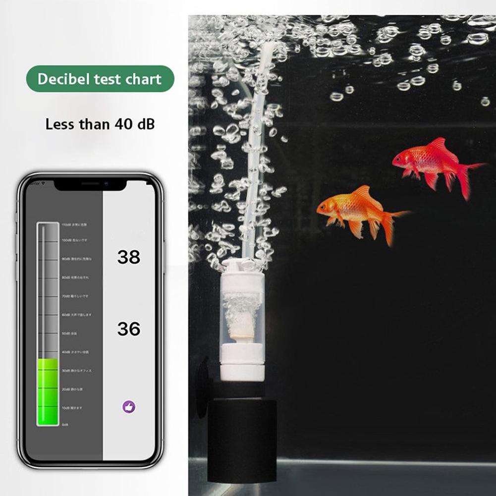 3-in-1 Mini Filter Multi Layer Biochemical Sponge Filters Built-in Ultra-quiet Oxygen Pump For Aquarium Fish Tank