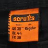 Scruis Рабочие брюки 30 черный Для работы Мужские Б/у