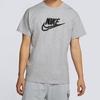Nike Мужская футболка с опущенными плечами, светло-серая, CT6491-902