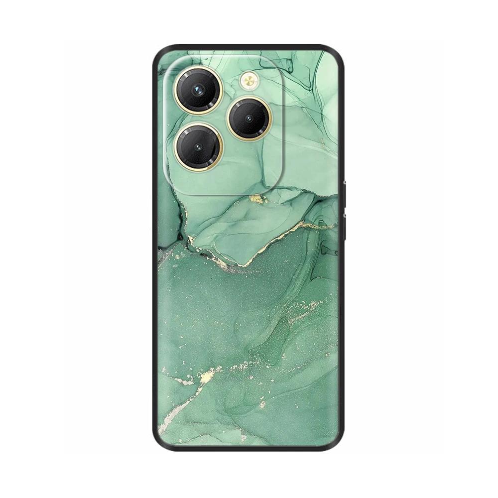 Для чехла Infinix Hot 40 Pro Ударопрочный Силиконовый Мягкий Чехол для Телефона Задняя Крышка для Infinix Hot 40 Pro Hot40 40i Hot40i Чехлы Fundas