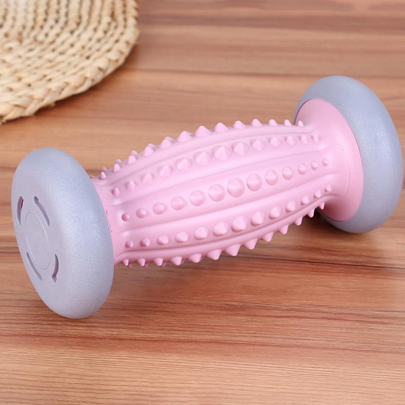 Массажный ролик для ног, ролик для фасции, ручной массаж мышц всего тела, устройство для расслабления ног и шеи, акупрессура для ног