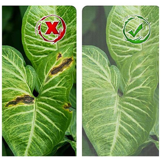 Fruit Tree Netting Cover with Zipper Drawstring Design Ultra-Fine Mesh Transparent Bird Insect Garden Netting Plant Cover