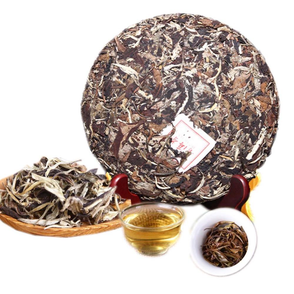 Сырой Пуэр из Юньнани, блин 357г, Лунный Белый Yue Guang Bai