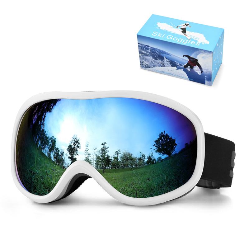 Spherical Ski Goggles Ski Goggles Double-layer Anti-fog Men's and Women's Outdoor Ski Glasses