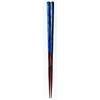 Isso Japanese Chopsticks Lacquered Countryside Blue 23cm 38323