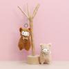 Cute Tie Plush Alpaca Doll With Pp Cotton Filling Perfect For Surprises Birthday