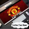 Custom Name Mouse pad Manchester Crest Mouse pad, Gaming Mouse Pad, keyboard pad, Desk Decor for computer notebook Fan Birthday Gift