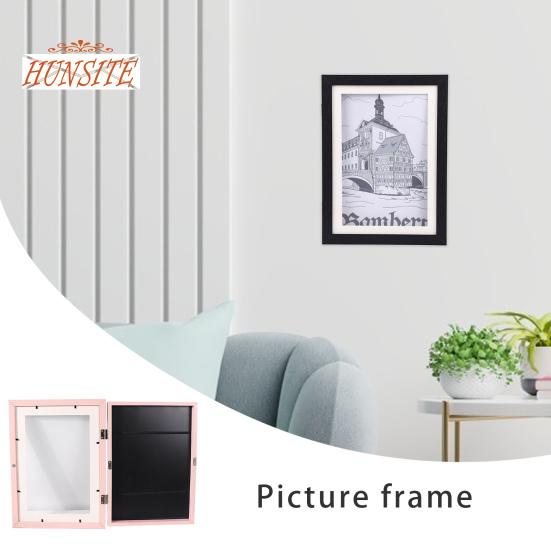 Детская художественная рамка, фоторамка с передним открытием, простая установка настенного декора