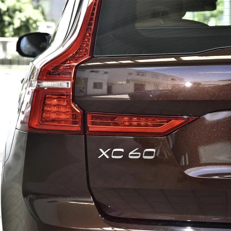 nsyjx8 Car ABS Rear Trunk Chrome Letters Word Logo Badge Emblem Decals Sticker For Volvo XC40 XC60 XC90 XC30 XC50 XC70 XC80 Accessories