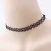 1Pc Fashion Choker for Girl Multi Color Necklace Vintage Elastic Braided Fish Thread Choker Gothic Black Choker Jewellery Gift