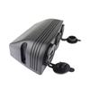 3.1A Автомобильное зарядное устройство с двумя USB-портами, 12 В/24 В, розетка, вольтметр с 3 отверстиями, основание для палатки для автомобиля, мотоцикла, лодки, квадроцикла