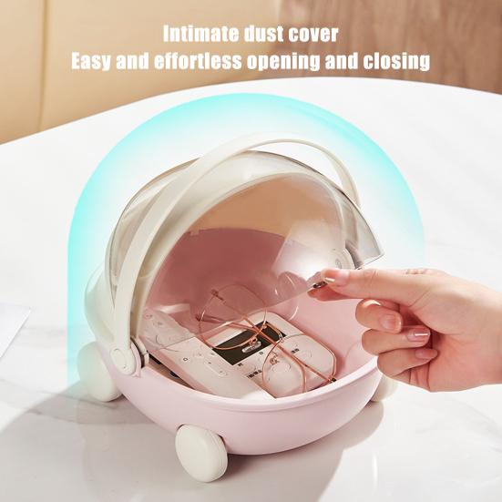 Органайзер для хранения с большой грузоподъемностью, пыленепроницаемый, большой емкости, симпатичный дизайн колыбели, контейнер для хранения всякой всячины