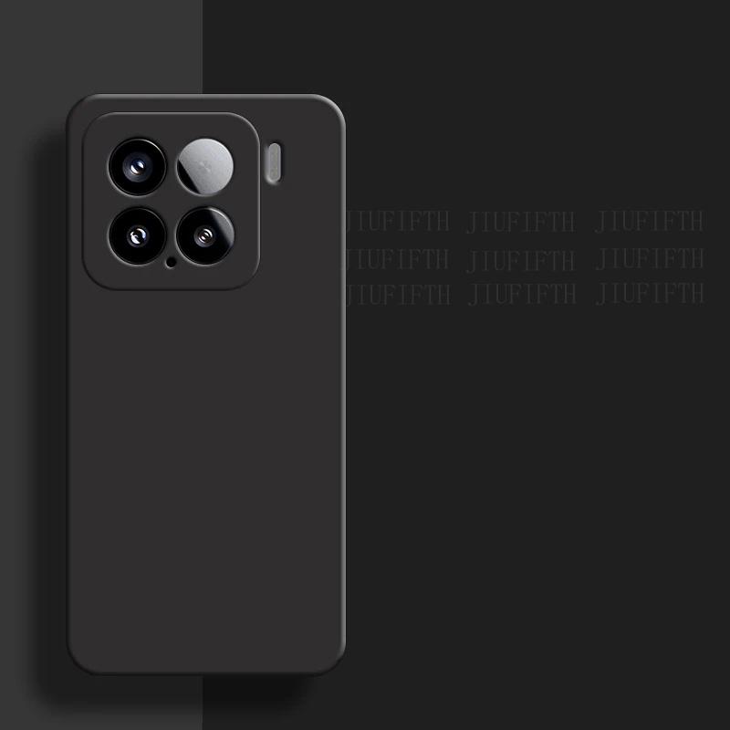 Для Xiaomi 15 5G чехол для телефона Xiomi MI 13 13T 14 14t 15 Pro чехол жидкий силиконовый резиновый противоударный бампер TPU чехлы