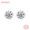 Линдон стерлингового серебра 925 пробы муассанит циркон серьги серьги-капли для женщин подарки на свадьбу