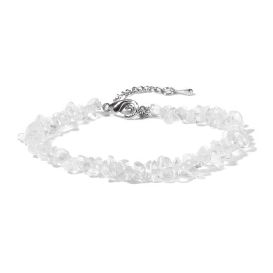Women Bracelet Irregular Beads Decor Adjustable Length Non-fading Bracelet Wrist Jewelry Versatile