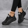 Женская обувь больших размеров сетчатые дышащие спортивные туфли женские повседневные туфли для ходьбы и путешествий легкие вязаные кроссовки для бега для студентов