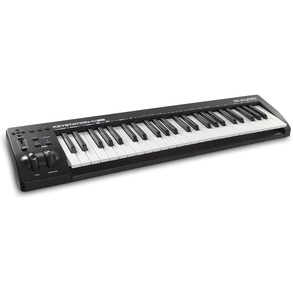 USB MIDI-клавиатура M-Audio, 49 клавиш, чувствительная к силе нажатия, управление DAW, фортепианный звуковой модуль, музыка...