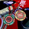 Original LuckyStrike Lucky Chip Car Keychain Pendant American Retro Lucky Jackpot777