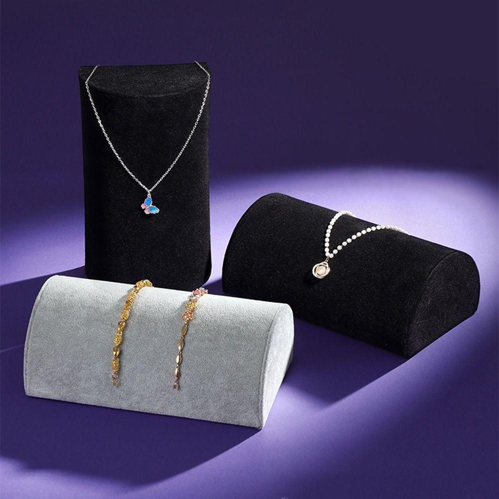 Semicircular Bracelet Holder Organizer Necklace Watch Display Stand Men