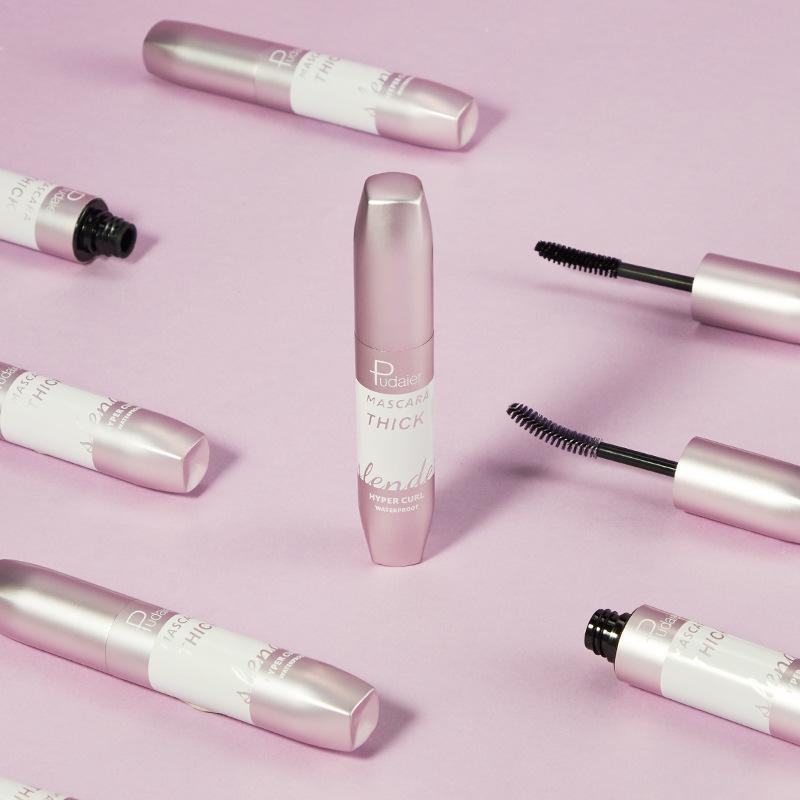 Тушь для ресниц 4D Тушь для ресниц Густая вьющаяся водостойкая тонкая и не размазывающаяся тушь для ресниц