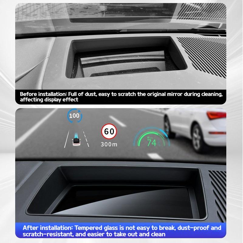 Для BMW 5 серии i5 G60 2025-2026 Защитная крышка проекционного дисплея (HUD) Защитная крышка приборной панели Специальная модификация интерьера