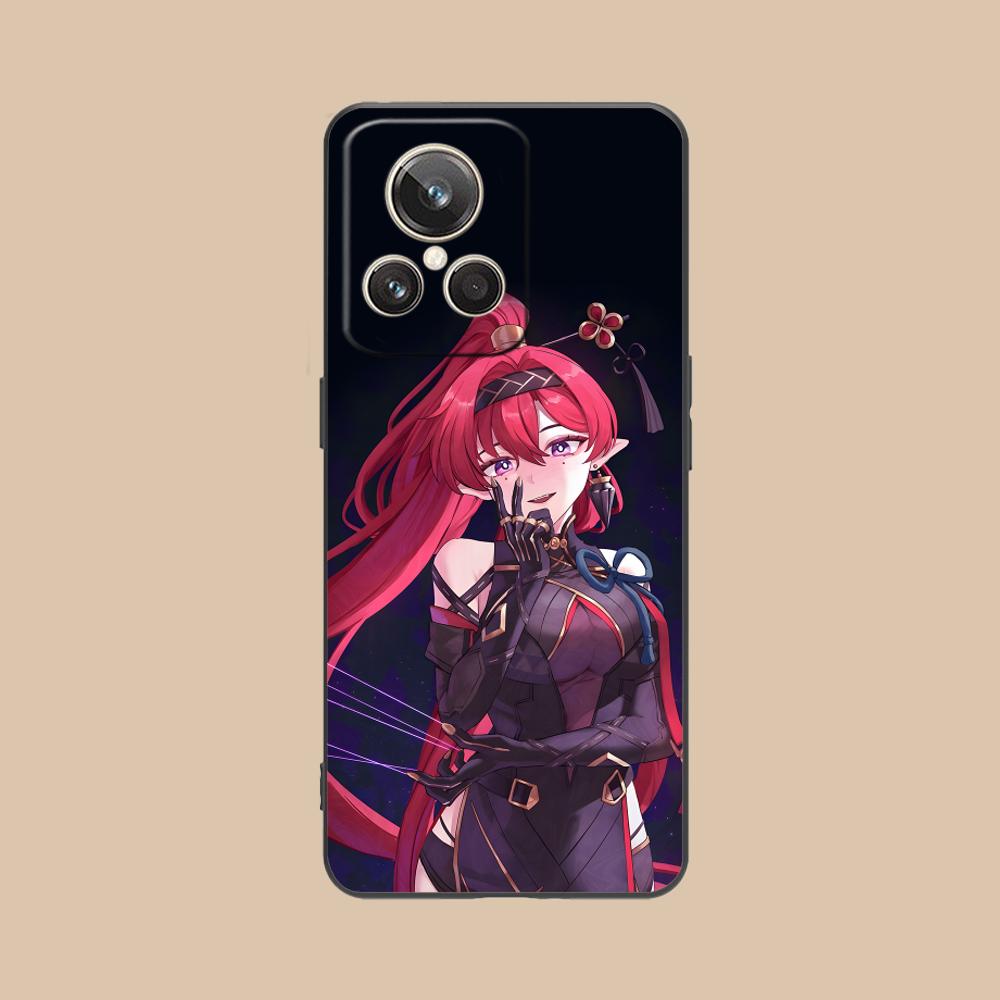 Чехол для мобильного телефона Wuthering Waves Yinlin для Realme 15 14 13 12 11 10 9 Pro Plus T i Lite 5G Цветная печать Чехол Чехол