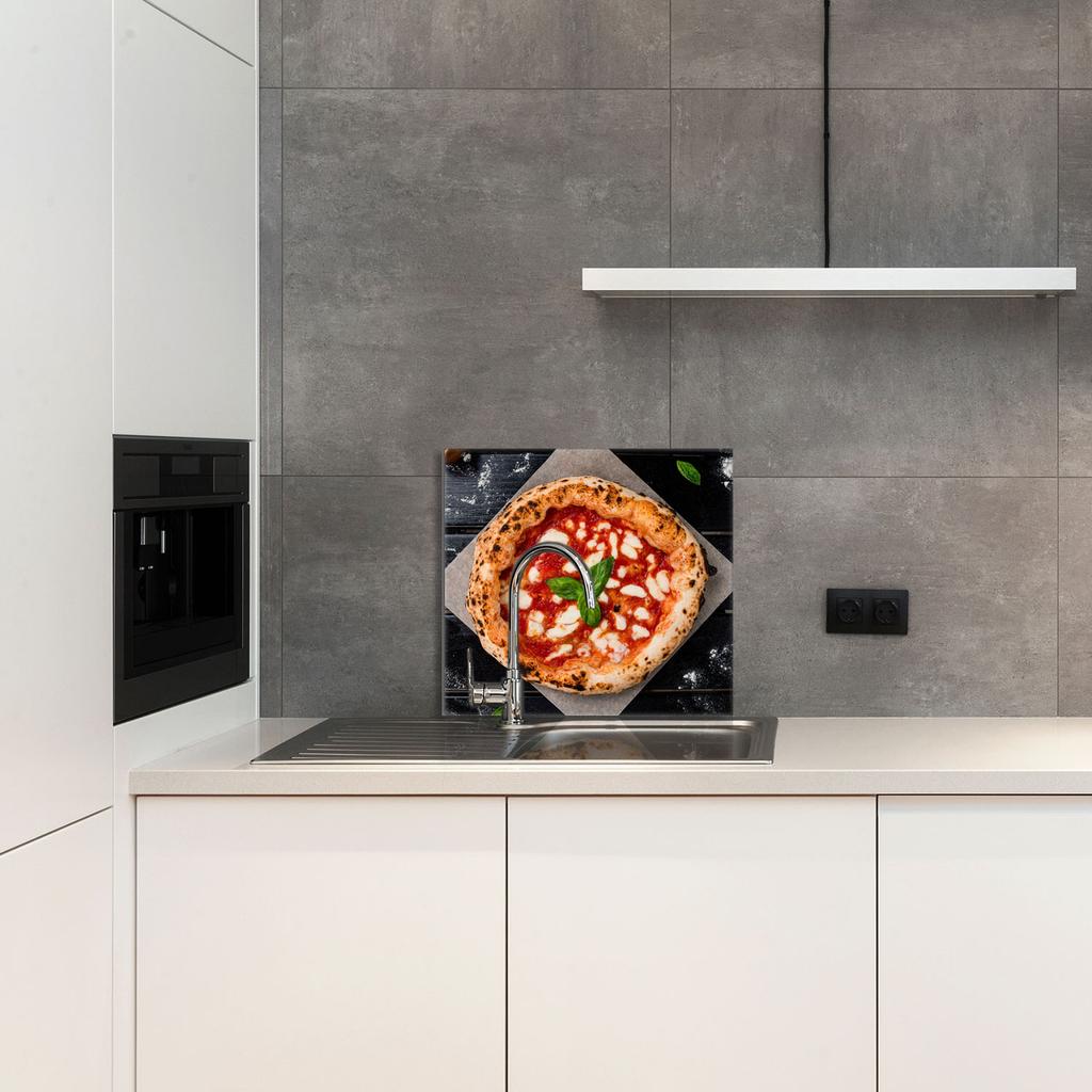 PANEL SZKLANY DO KUCHNI 65x60 Pizza