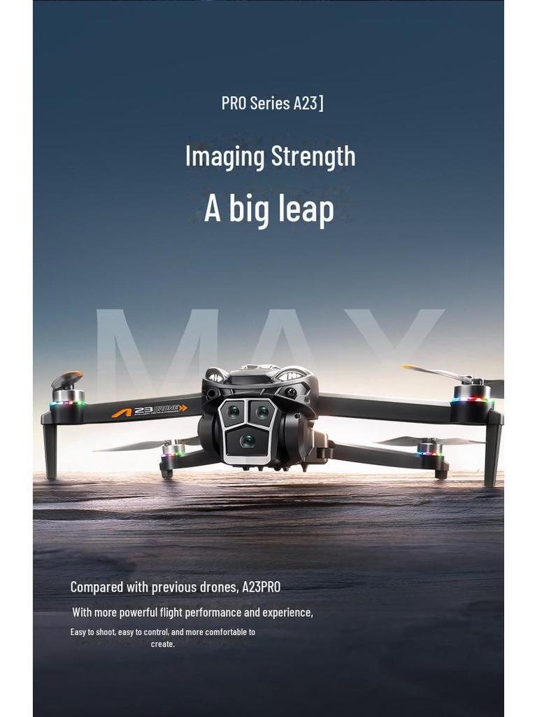 Дрон с HD-камерой A23 с бесщеточным двигателем, плавающим светом и обходом препятствий