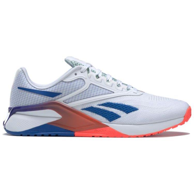 Reebok Nano X2 White Vector Blue Gradient Мужские кроссовки Обувь - Белый Оранжевый - Flare GX9913