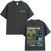 Rapper Feid Ferxxo T-shirt Unisexs Women Clothing Fashion Hip Hop T-shirts Cotton Casual Comfort Short Sleeve Tee Shirt Streetwear