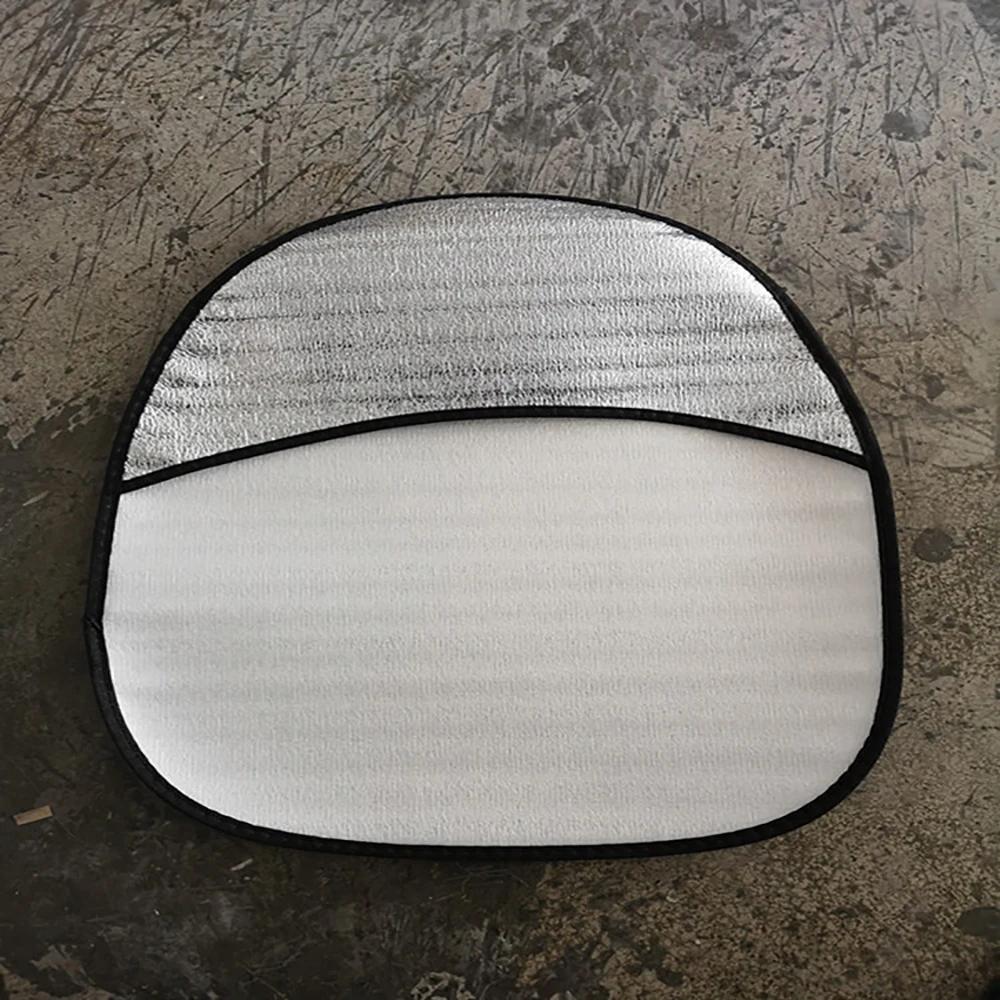 44*50cm High Quality Car Steering Wheel Sunshade Double Thick Foil Heat Protection Sunscreen Parasol Heat Resistant Shield