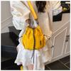 Korean Style Drawstring Bucket Bag Handbag Small Crossbody Bag Sweet Nylon Shoulder Bag  Travel