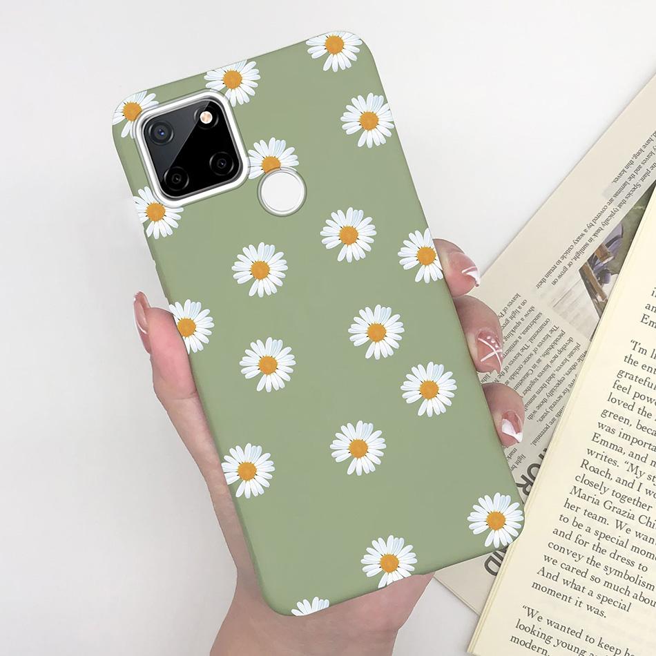 Для OPPO Realme C25 C25S C25Y Чехол Мультяшный Мягкий Силикон Матовый Ударопрочный Задняя крышка телефона Для Realme C 25 S Y Capa Funda Coque